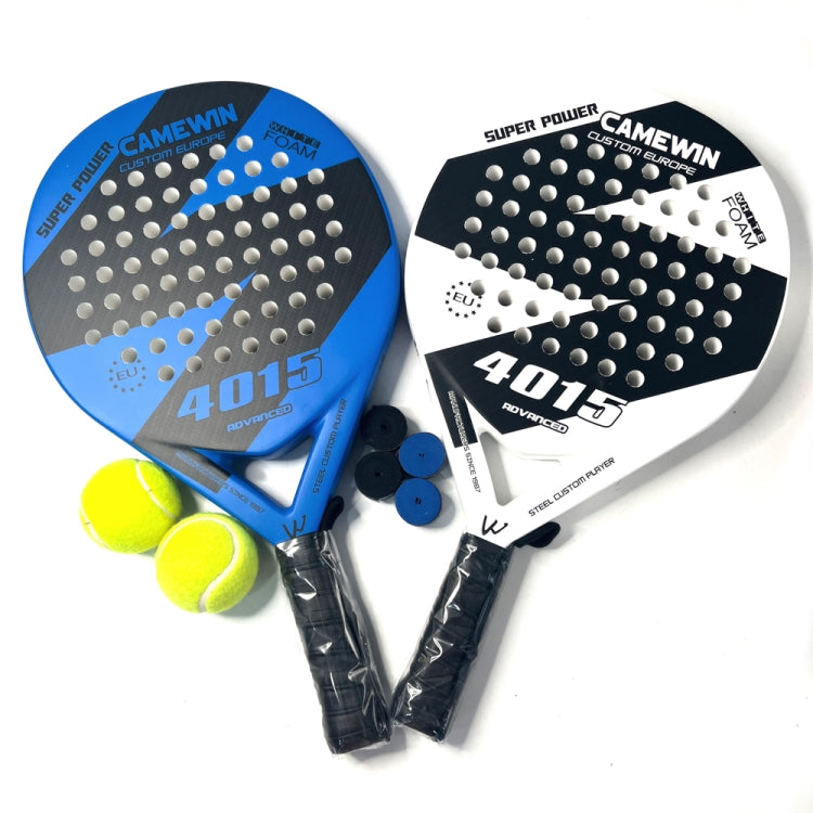 CAMEWIN 4015 Carbon Fiber Beach Tennis Racket Soft EVA Face Tennis Paddle(Blue) - Sporting goods by CAMEWIN | Online Shopping South Africa | PMC Jewellery