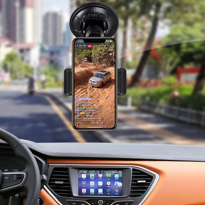 Car Suction Cup Mobile Phone Navigation Live Broadcast Shooting Bracket, Specification: With Bluetooth - Car Holders by PMC Jewellery | Online Shopping South Africa | PMC Jewellery | Buy Now Pay Later Mobicred