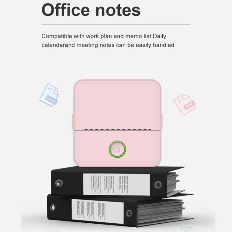 X6 200DPI Student Homework Printer Bluetooth Inkless Pocket Printer White Printing Paper x5 - Printer by PMC TechLife | Online Shopping South Africa | PMC TechLife | Buy Now Pay Later Mobicred