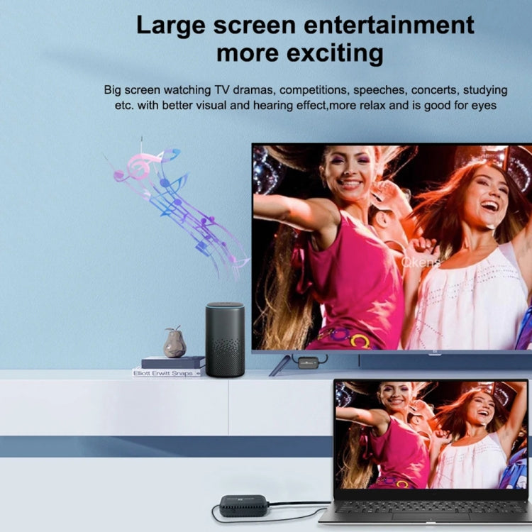 PWAY DT248W-H 30m Wireless HD Screen Projector Office Conference Screen Sharing Device(Type-C Interface) - free shipping - PMC TechLife - Order now!