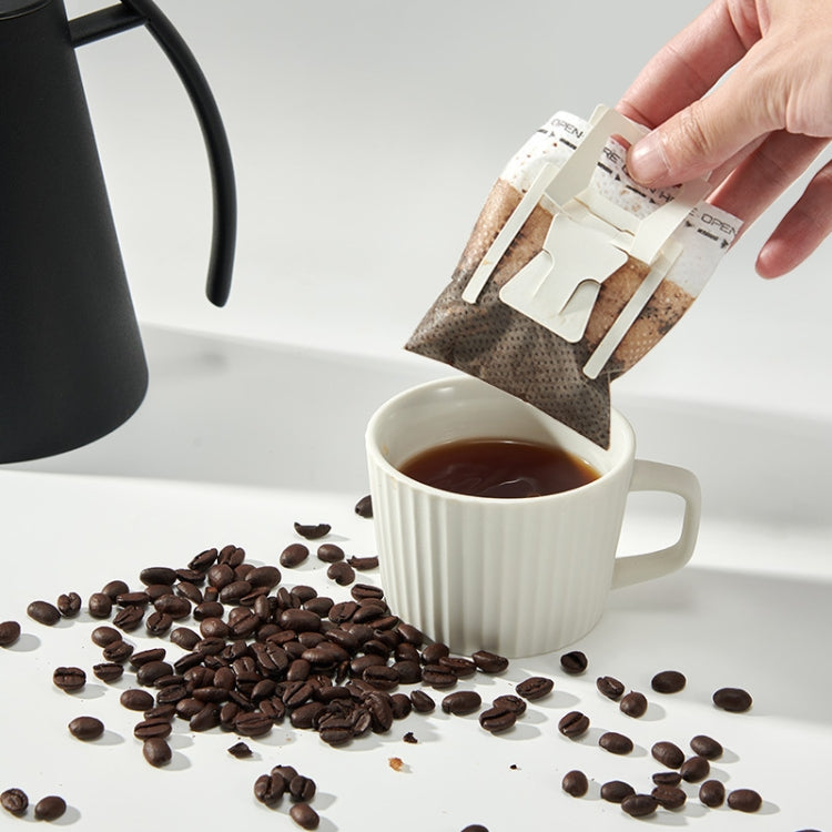 50pcs /Pack Ear-mounted Coffee Filter Portable Drip Coffee Filter Paper Coffee Powder Filter Bag - free shipping - PMC TechLife - Order now!