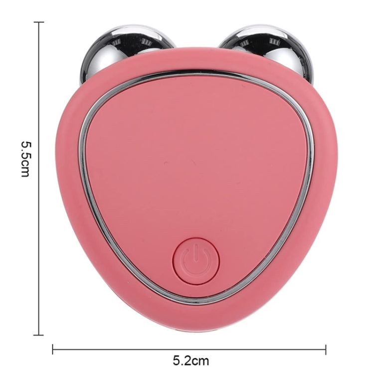 Mini Micro-Current Beauty Instrument Facial Lift Rejuvenating Device Massage Slimming Machine, Style: Acrylic Package(Pink) - Beauty Instrument by PMC Jewellery | Online Shopping South Africa | PMC Jewellery