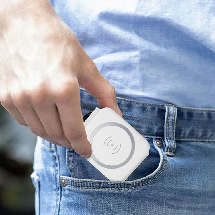 10-in-1 Magnetic Wireless Folding Charger With Data Cable Adapter Storage box(White) - free shipping - PMC Jewellery - Order now!
