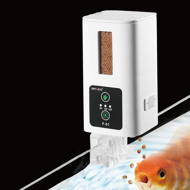 XINMA F-01 400ml Fish Tank Automatic Feeding Device Aquarium Intelligente Timing High-capacity Fish Feeder - Feeders by XINMA | Online Shopping South Africa | PMC Jewellery