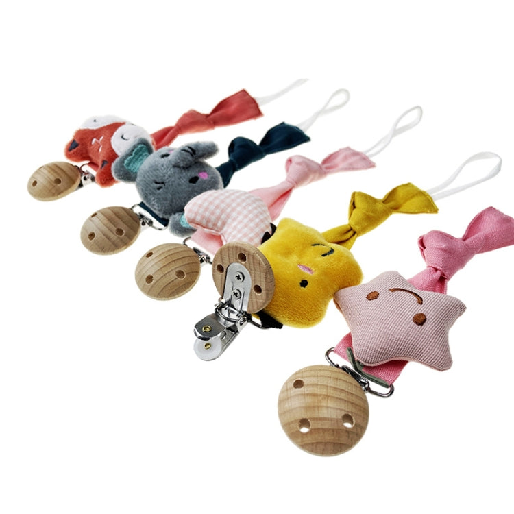 Animal Head Pacifier Chain Newborn Pacifier Clip, Style: Giraffe - Cups & Silicone Nipple by PMC TechLife | Online Shopping South Africa | PMC TechLife | Buy Now Pay Later Mobicred
