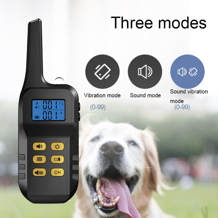Dog Training Device Automatic Bark Stopper Dog Training Electronic Collar, Style: For-Three-Dog(Yellow) - Training Aids by PMC TechLife | Online Shopping South Africa | PMC TechLife | Buy Now Pay Later Mobicred