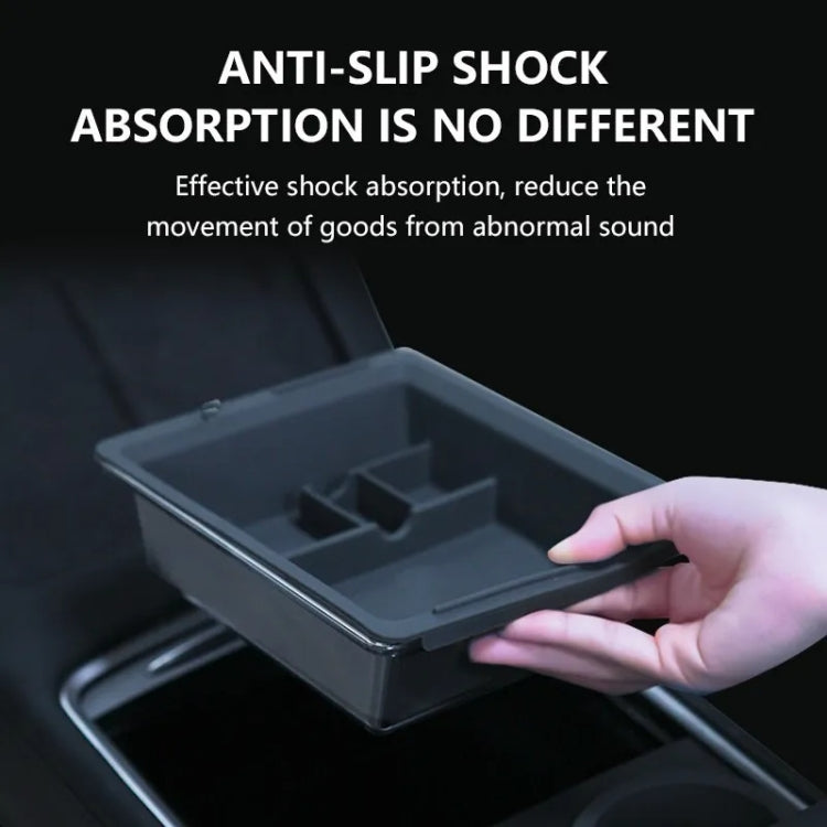 For Tesla Model 3 / Y Center Armrest Storage Box Car Modification Accessories Central Storage Box(Blue) - Stowing Tidying by PMC TechLife | Online Shopping South Africa | PMC TechLife | Buy Now Pay Later Mobicred