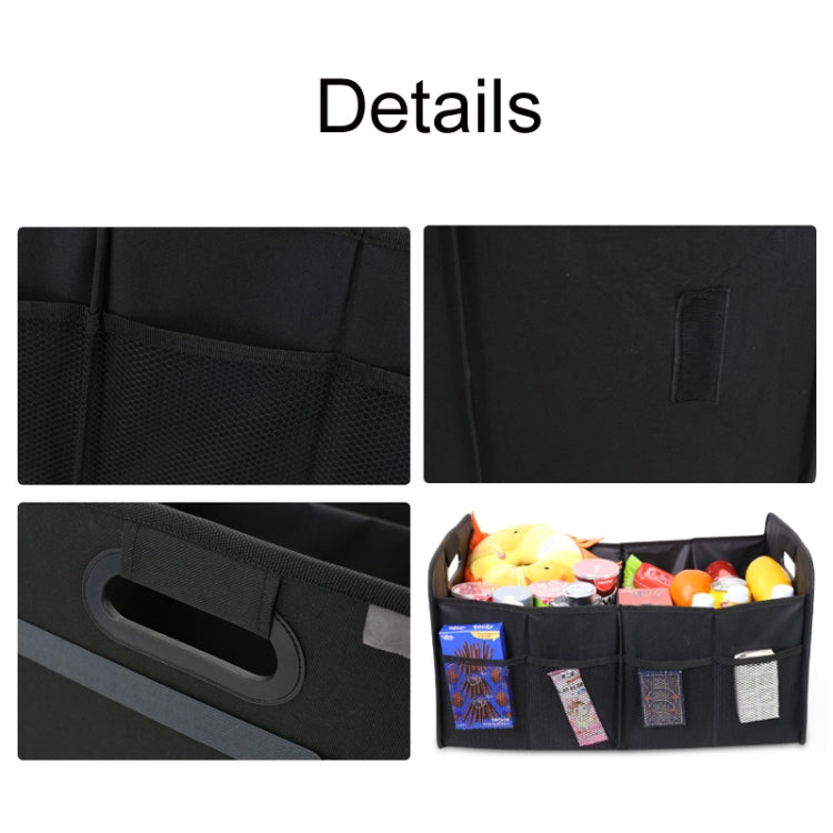 Car Trunk Folding Oxford Fabric Storage Bag(Black) - Stowing Tidying by PMC Jewellery | Online Shopping South Africa | PMC Jewellery | Buy Now Pay Later Mobicred