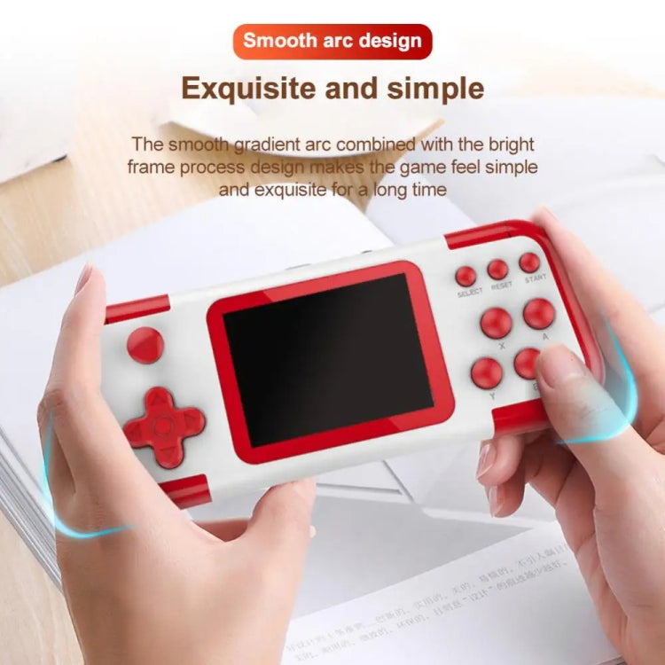 A12 3.0-Inch HD Colorful Screen Retro Handheld Game Console With 666 Built-In Games, Model: Double Red Blue - Pocket Console by PMC Jewellery | Online Shopping South Africa | PMC Jewellery | Buy Now Pay Later Mobicred