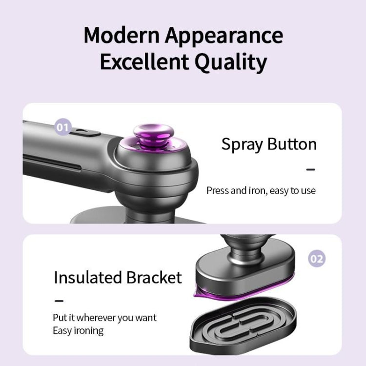 30W Mini Steamer Rotary Folding Iron Insulation Anti-Scald Garment EU Plug(Grey) - free shipping - PMC TechLife - Order now!