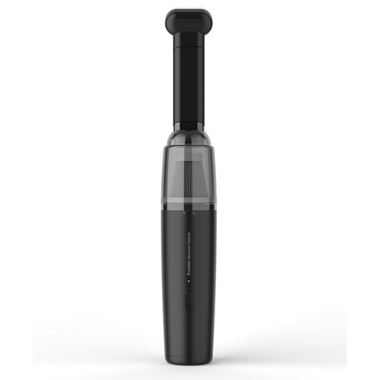 Mini Portable Detachable Wireless Handheld Powerful Car Vacuum Cleaner, Style: Plastic Filter (Black) - Vacuum Cleaner by PMC Jewellery | Online Shopping South Africa | PMC Jewellery | Buy Now Pay Later Mobicred