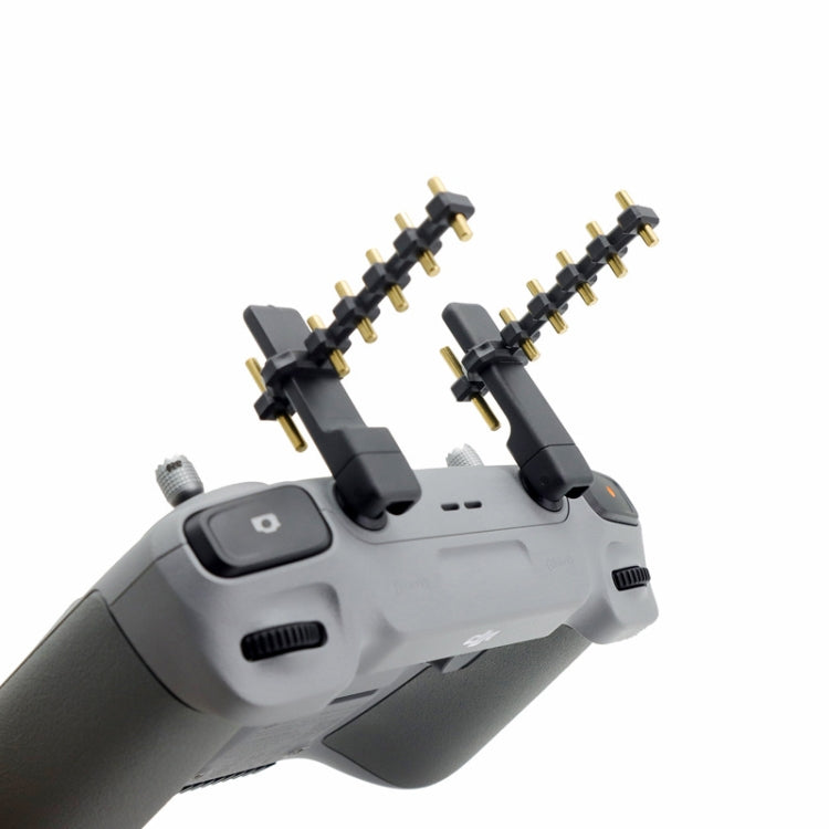 For DJI Air 3/Mini 4 Pro Drone RC 2 Remote Controller Yagi Antenna Signal Booster(Black) -  by PMC TechLife | Online Shopping South Africa | PMC TechLife | Buy Now Pay Later Mobicred