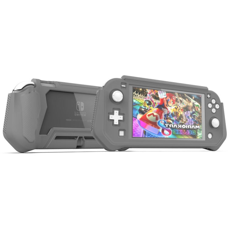 For Nintendo Switch Lite Full Cover Protective Shell TPU Console Case(Black) - Cases by PMC TechLife | Online Shopping South Africa | PMC TechLife