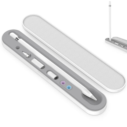 AahStyle PT121 For Apple Pencil 1 / 2 Magnetic Storage Convenient Pen Box(White) - Pencil Accessories by AahStyle | Online Shopping South Africa | PMC Jewellery | Buy Now Pay Later Mobicred