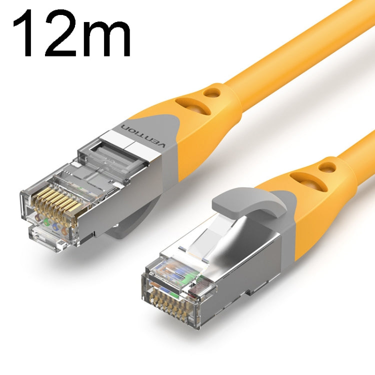 12m CAT6 Gigabit Ethernet Double Shielded Cable High Speed Broadband Cable - Lan Cable and Tools by PMC Jewellery | Online Shopping South Africa | PMC Jewellery | Buy Now Pay Later Mobicred