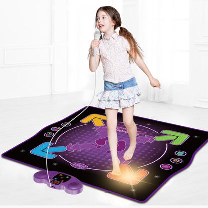 Bluetooth Electronic Dance Mat Children Music Dance Pad, Spec: Lighting Type With Microphone - Others by PMC Jewellery | Online Shopping South Africa | PMC Jewellery | Buy Now Pay Later Mobicred