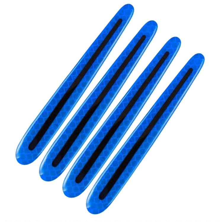 8pcs/set Car Door Handle Rearview Mirror Safety Warning Protective Reflective Sticker, Color: Blue - Warning Sticker by PMC TechLife | Online Shopping South Africa | PMC TechLife | Buy Now Pay Later Mobicred