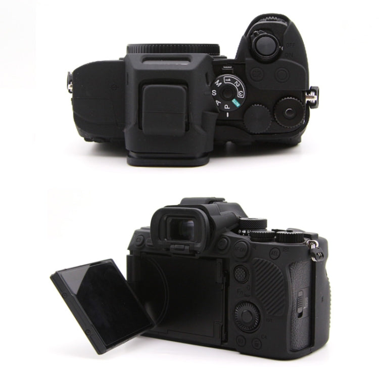 For Sony A7RV Mirrorless Camera Protective Silicone Case, Color: Coffee - Protective Case by PMC TechLife | Online Shopping South Africa | PMC TechLife