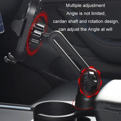 Car Centre Navigation Mobile Phone Holder 360 Rotating Water Cup Holder, Size: Small - Car Drink Holders by PMC Jewellery | Online Shopping South Africa | PMC Jewellery | Buy Now Pay Later Mobicred