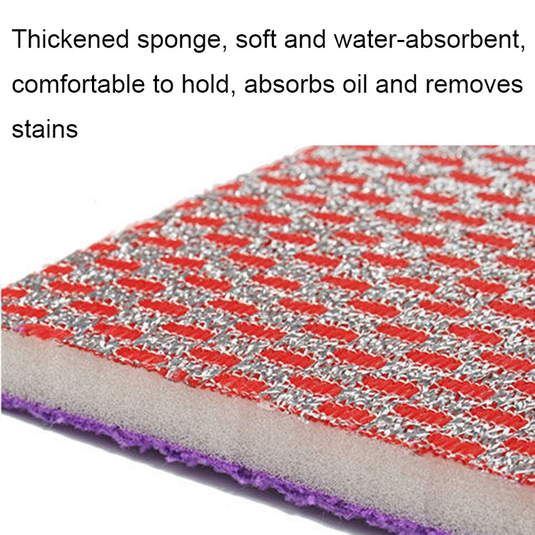 Double-sided Absorbent Kitchen Dishwashing Sponge Multifunctional Cleaning Rag, Style: 3pcs /set - Cleaning Tools by PMC TechLife | Online Shopping South Africa | PMC TechLife | Buy Now Pay Later Mobicred