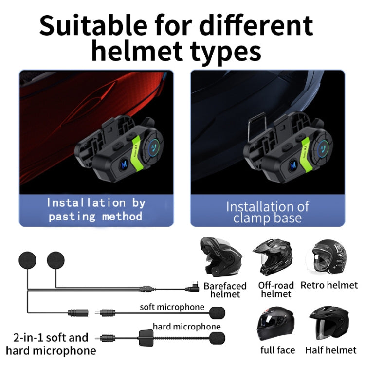 S3 Motorcycle Helmet Bluetooth Headset For Full and Half Helmets(Silver) - Motorcycle Walkie Talkie by PMC Jewellery | Online Shopping South Africa | PMC Jewellery | Buy Now Pay Later Mobicred