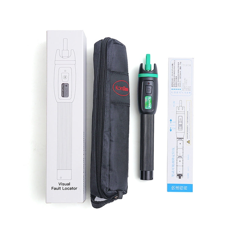 KomShine Metal Visible Laser Light Source Fiber Optic Red Light Pen, Model: KFL-11P-20MW - Fiber Optic Test Pen by KomShine | Online Shopping South Africa | PMC Jewellery | Buy Now Pay Later Mobicred