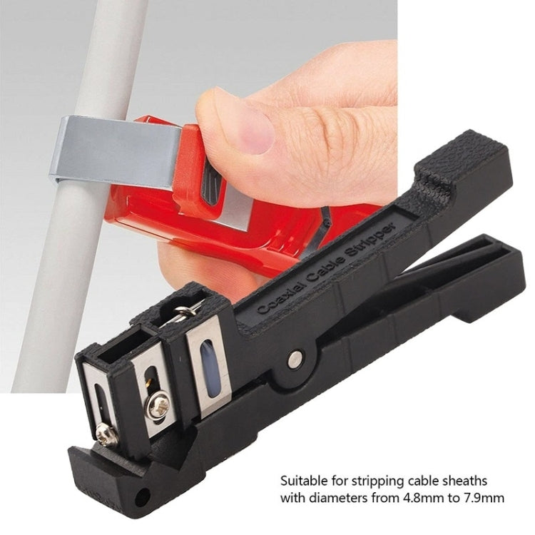 Komshine Horizontal Loose Tube Stripper Fiber Optic Cable Stripping Tool(45-165) - Lan Cable and Tools by Komshine | Online Shopping South Africa | PMC Jewellery | Buy Now Pay Later Mobicred