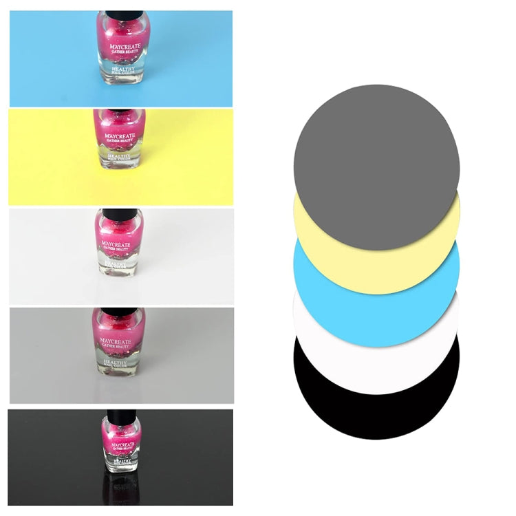 Rotating Booth PVC Background Board Live Product Display Accessories, Random Color Delivery, Specification: 22cm - free shipping - PMc TechLife - Order now!