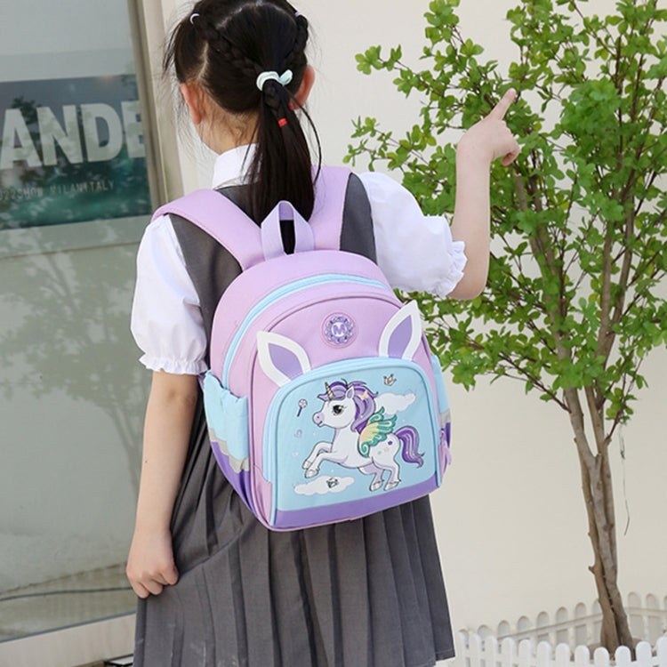 Children Cute Cartoon Shoulder Bag Kindergarten Schoolbag Casual Versatile Backpacks, Style: Pony (Rose Red) - Double-shoulder Bags by PMC Jewellery | Online Shopping South Africa | PMC Jewellery