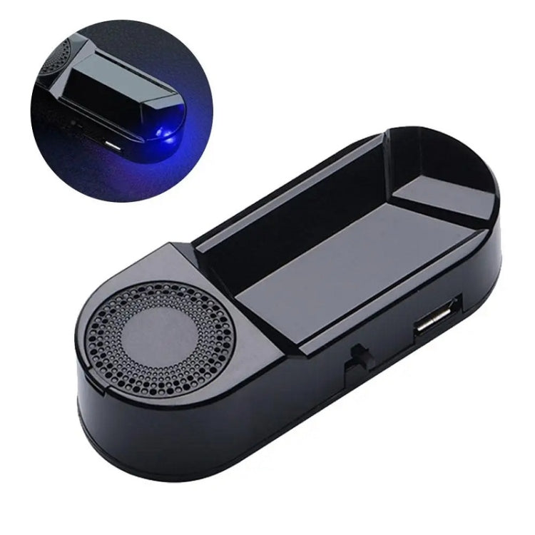 Car Solar Anti-Theft Alarm LED Warning Light With Aromatherapy(Blue Light) - Warning Lights by PMC TechLife | Online Shopping South Africa | PMC TechLife | Buy Now Pay Later Mobicred