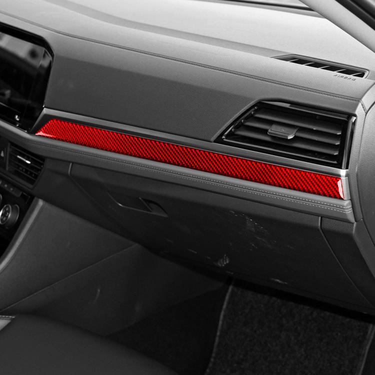 For Volkswagen Sagitar 2019-2023 Left-hand Drive Co-pilot Decorative Sticker(Black) - Car Interior Mouldings by PMc TechLife | Online Shopping South Africa | PMc TechLife | Buy Now Pay Later Mobicred