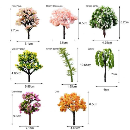 5pcs Micro Landscape Ornaments Simulated Christmas Trees Succulent Accessories Materials, Style: Gypsophila - Ornaments by PMC Jewellery | Online Shopping South Africa | PMC Jewellery