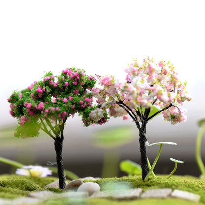 5pcs Micro Landscape Ornaments Simulated Christmas Trees Succulent Accessories Materials, Style: Romantic Flower - Ornaments by PMC Jewellery | Online Shopping South Africa | PMC Jewellery