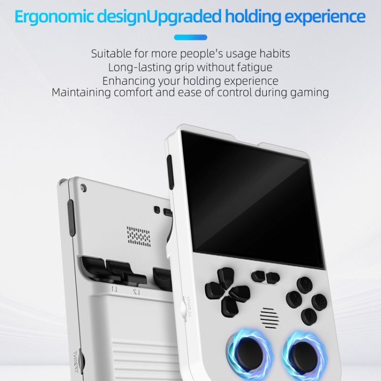 AMPOWN XU10 Handheld Game Console 3.5-Inch IPS Screen Linux System Portable Video Arcade 256G(White) - Pocket Console by AMPOWN | Online Shopping South Africa | PMC Jewellery | Buy Now Pay Later Mobicred