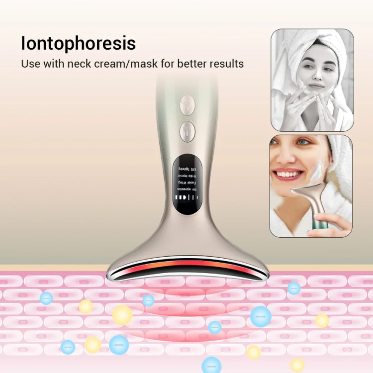 HY38 EMS Micro-Current Constant Temperature Neck Beauty Instrument Facial Introduction Device(Gradient) - Beauty Instrument by PMC TechLife | Online Shopping South Africa | PMC TechLife | Buy Now Pay Later Mobicred