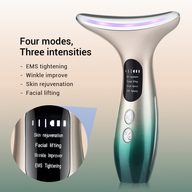 HY38 EMS Micro-Current Constant Temperature Neck Beauty Instrument Facial Introduction Device(Gradient) - Beauty Instrument by PMC TechLife | Online Shopping South Africa | PMC TechLife | Buy Now Pay Later Mobicred