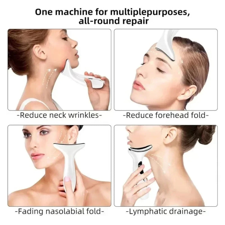 HY38 EMS Micro-Current Constant Temperature Neck Beauty Instrument Facial Introduction Device(Gradient) - Beauty Instrument by PMC TechLife | Online Shopping South Africa | PMC TechLife | Buy Now Pay Later Mobicred