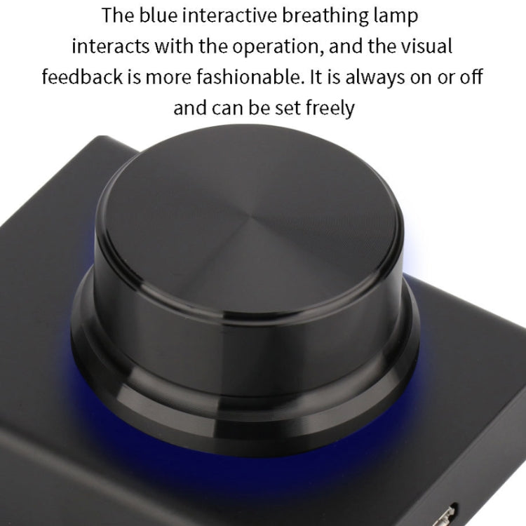 PC Computer Peripherals Mini Switch Wired Volume Adjuster(Black) - USB Sound by PMC Jewellery | Online Shopping South Africa | PMC Jewellery | Buy Now Pay Later Mobicred