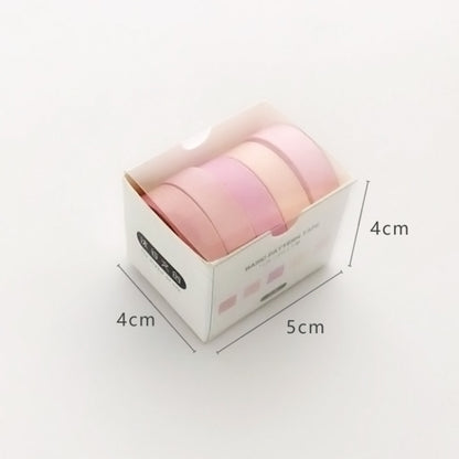 5rolls /Box 3m Washi DIY Decoration Handbook Tape Set, Color: Pine - Tape & Solid glue by PMC Jewellery | Online Shopping South Africa | PMC Jewellery