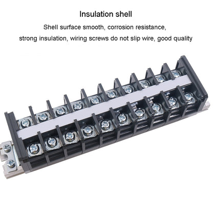 CHINT TD-3030 Terminal Block Rail Type Wiring Block Paralleling Wires Wire Connector - Booster Cable & Clip by CHNT | Online Shopping South Africa | PMC Jewellery | Buy Now Pay Later Mobicred