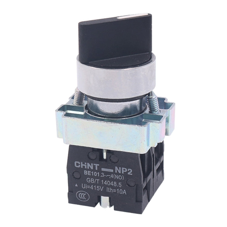 CHINT NP2-BD33 3 Gear Self-locking 2NO Power Transfer Switch Short Handle Master Knob 22mm - Car Switches by CHINT | Online Shopping South Africa | PMC TechLife | Buy Now Pay Later Mobicred