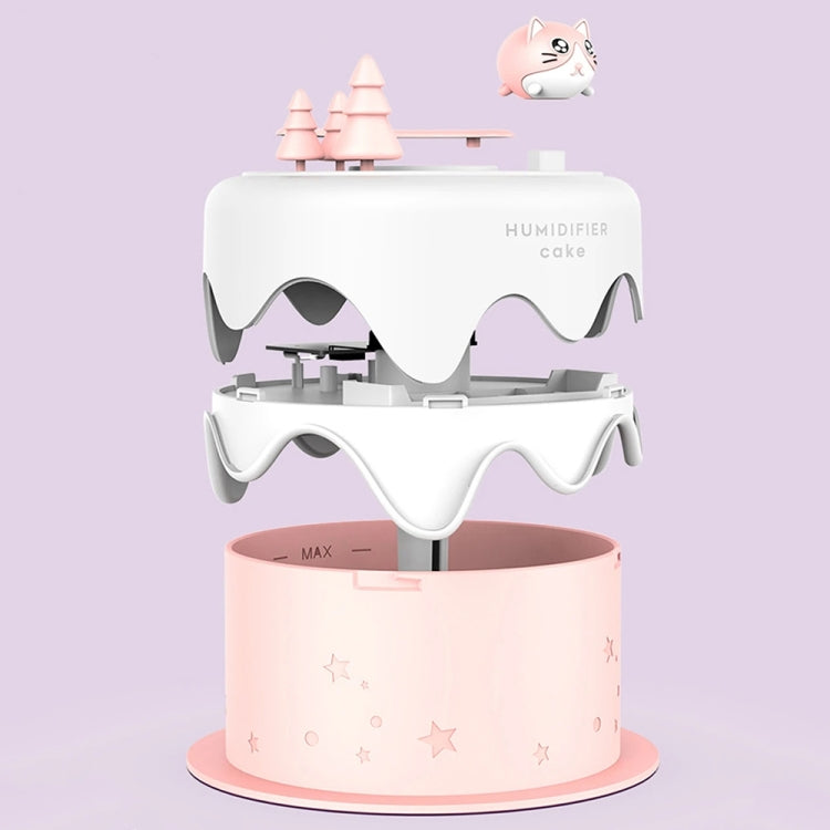 M328 Mini USB Plug-in Desktop Night Light Cartoon Cake Silent Spray Humidifier(Green) - free shipping - PMC TechLife - Order now!