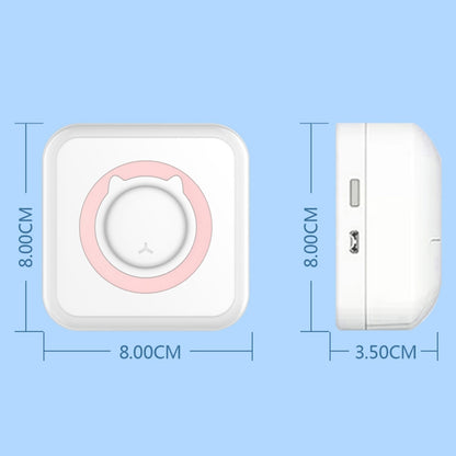 C15 Mini Student Bluetooth Inkless Photo Label Thermal Printer, Spec: Green+5 Stickers - Printer by PMC Jewellery | Online Shopping South Africa | PMC Jewellery | Buy Now Pay Later Mobicred