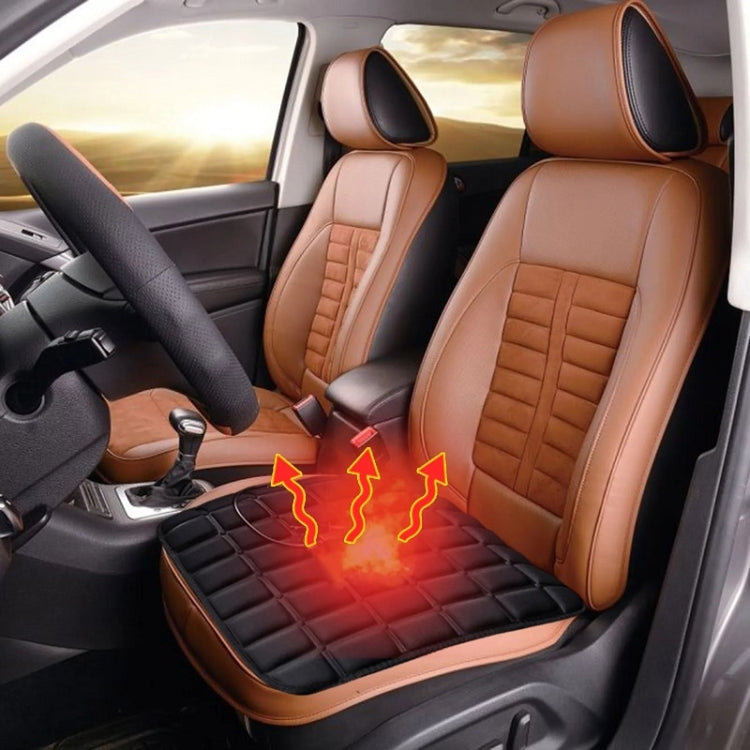 5V Car USB Interface Electric Heating Seat Cushion, Color: Gray - Seat Accessories by PMC Jewellery | Online Shopping South Africa | PMC Jewellery | Buy Now Pay Later Mobicred