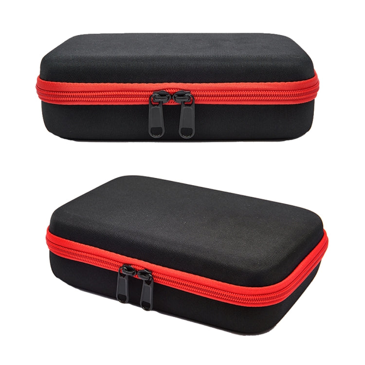 For DJI Osmo Pocket 3 Storage Bag Pocket Camera Handbag(Black Shell Red Inner) - Case & Bags by PMC Jewellery | Online Shopping South Africa | PMC Jewellery | Buy Now Pay Later Mobicred