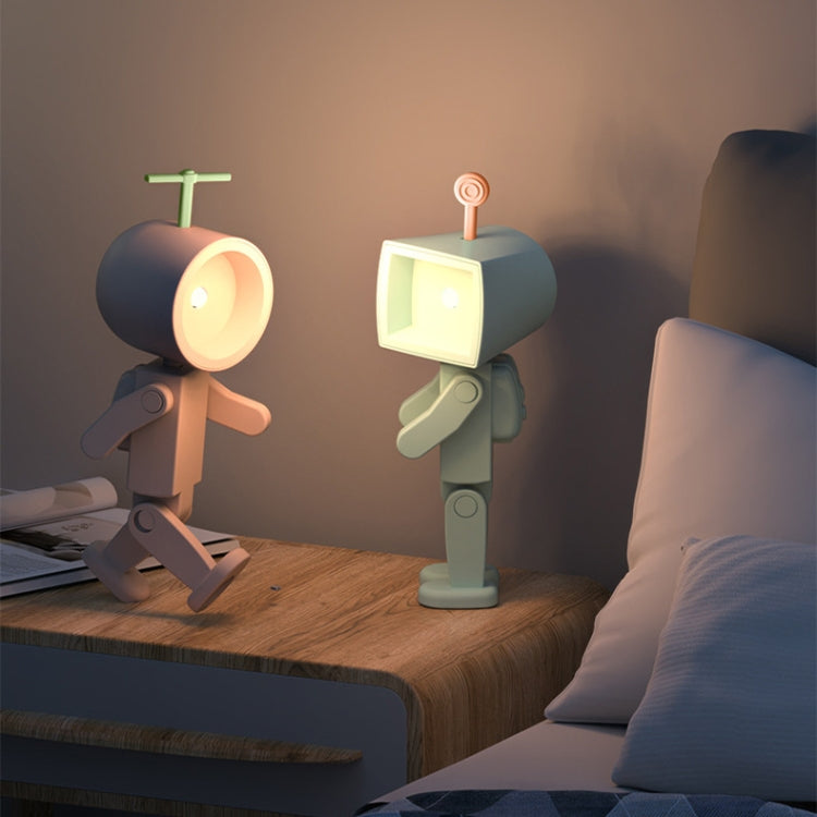 Mini Astronaut Magnetic LED Night Light Desktop Building Block Ornaments Desk Lamp, Color: Square White - free shipping - PMc TechLife - Order now!