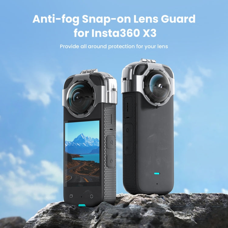 For Insta360 X3 AMagisn Protective Camera Accessories Lens Guard+Case - Case & Bags by aMagisn | Online Shopping South Africa | PMC Jewellery | Buy Now Pay Later Mobicred