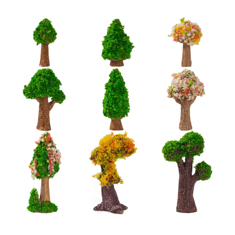 5pcs Micro-Landscape Simulated Green Trees Flowers DIY Gardening Ecological Ornaments, Style: No. 13 Dwarf Tree - Ornaments by PMC Jewellery | Online Shopping South Africa | PMC Jewellery