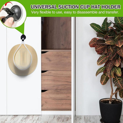 Car Cowboy Hat Rack Home Door Rear Hat Hook Holder, Color: White - Stowing Tidying by PMC Jewellery | Online Shopping South Africa | PMC Jewellery | Buy Now Pay Later Mobicred