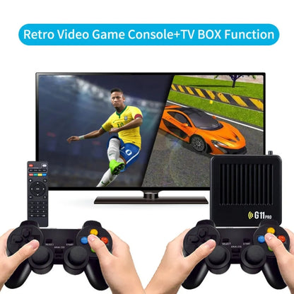 G11 PRO Game Machine TV Box Dual System HDMI HD 4K Retro Arcade, Style: 128G+Charging Handle - Pocket Console by PMC Jewellery | Online Shopping South Africa | PMC Jewellery | Buy Now Pay Later Mobicred